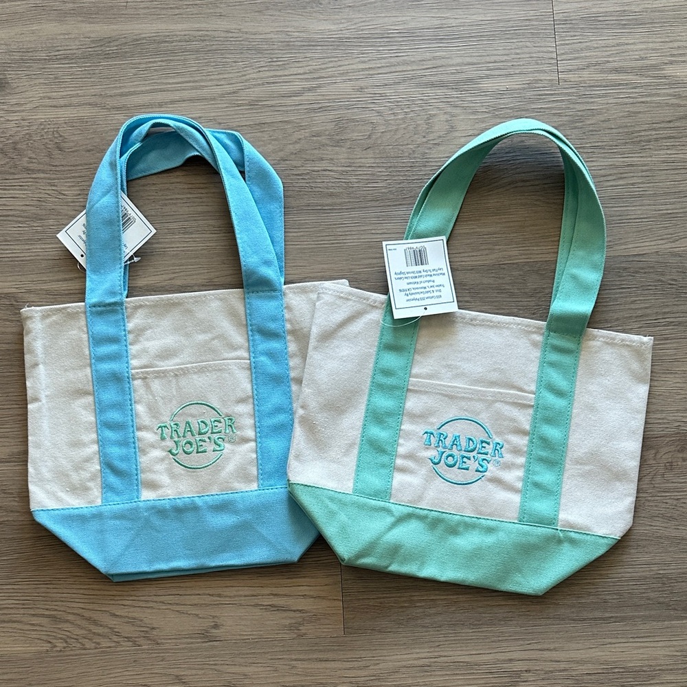 (2) Trader Joe’s Tote Bags